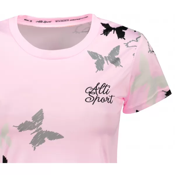  Tricou funcțional premium pentru femei ALTISPORT VOJ/ALW002TR01 ROZ DESCHIS 