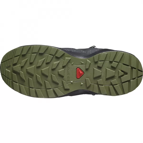  Pantofi pentru copii SALOMON OUTWAY MID CSWP JUNIOR L47283500 FANTOMĂ/NEGRU/GALBEN DE SIGURANȚĂ 