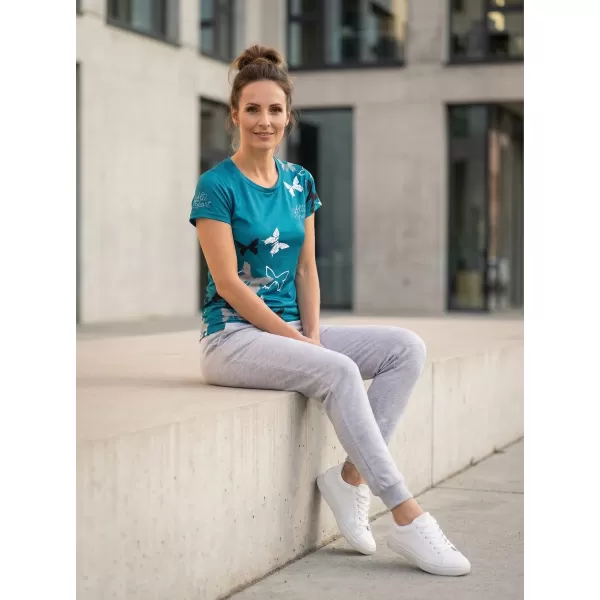  Tricou funcțional premium pentru femei ALTISPORT VOJ/ALW002TR01 KEROSEN/ALB 