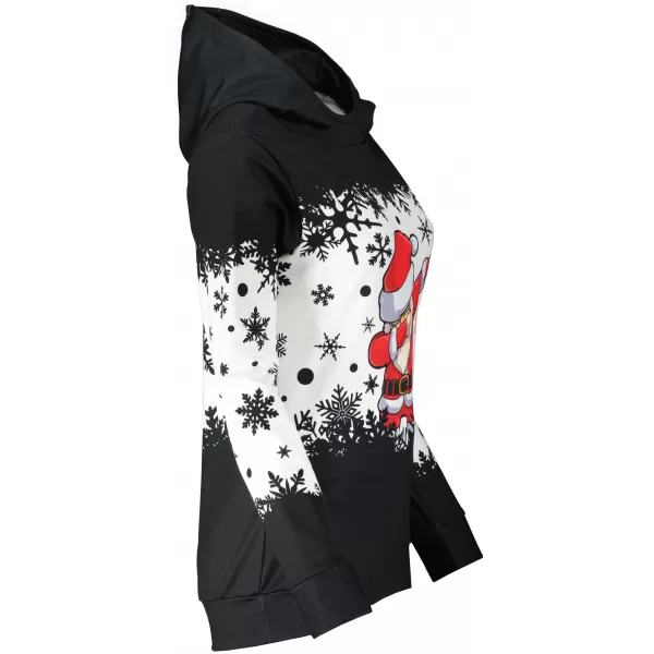  Hanorac premium pentru femei ALTISPORT VOJ/ALWVN2MI01 NEGRU 