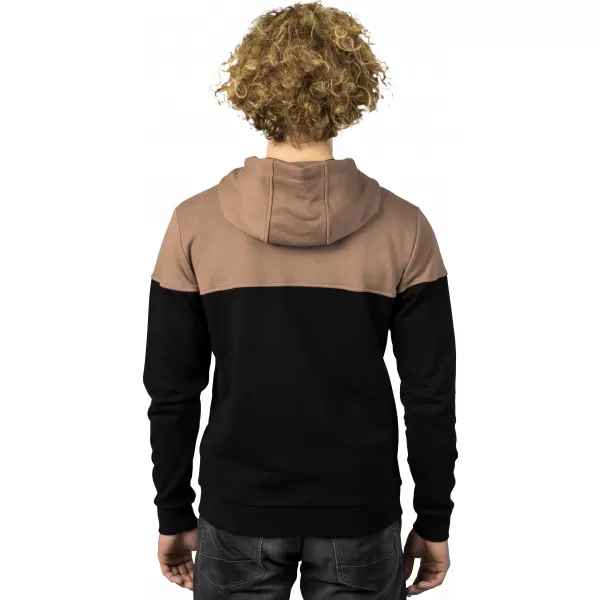  Hanorac pentru bărbați HANNAH FEZCO HOODY ANTRACIT/COCA MOCHA 