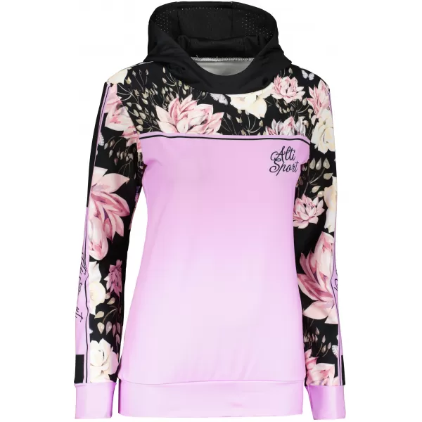  Hanorac premium pentru femei ALTISPORT VOJ/ALW008MI01 ROZ DESCHIS 