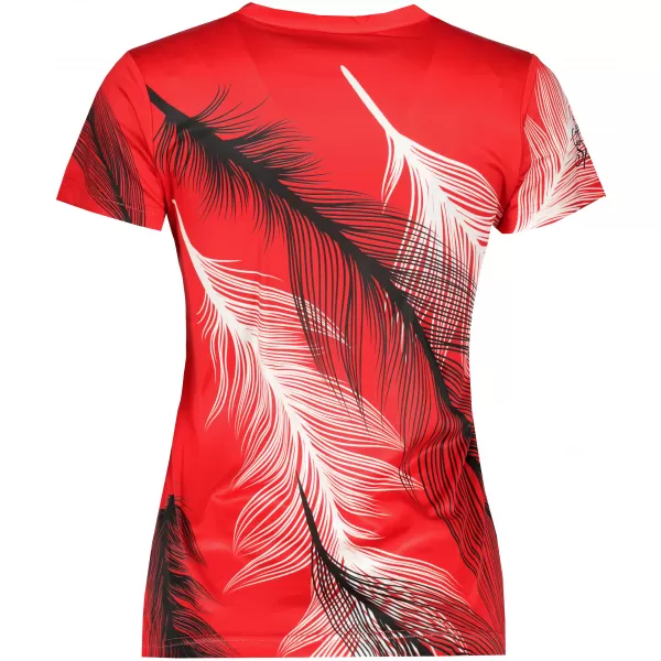  Tricou funcțional premium pentru femei ALTISPORT VOJ/ALW001TR01 ROȘU 
