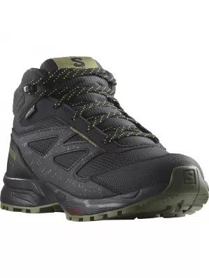 Pantofi pentru copii SALOMON OUTWAY MID CSWP JUNIOR L47283500 FANTOMĂ/NEGRU/GALBEN DE SIGURANȚĂ