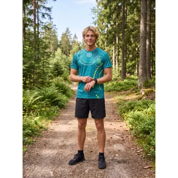  Tricou premium pentru bărbați ALTISPORT VOJ/ALM003TR01 KEROSENUL 
