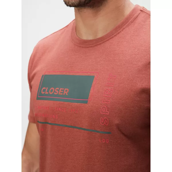  Tricou pentru bărbați LOAP BOMEL CLM2362 MARO 