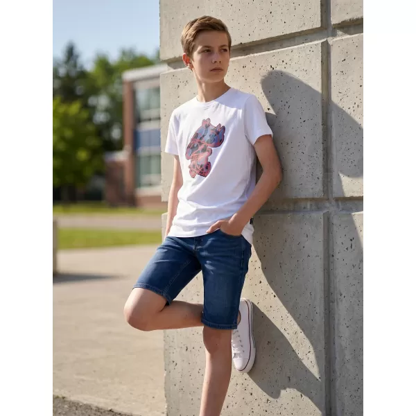  Tricou băieți SAM 73 SILAQUI KT 502 ALB 