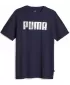 Tricou pentru bărbați PUMA GRAPHICS WORDING TEE 677185-06 ALBASTRU