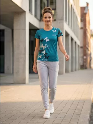 Tricou funcțional premium pentru femei ALTISPORT VOJ/ALW002TR01 KEROSEN/ALB