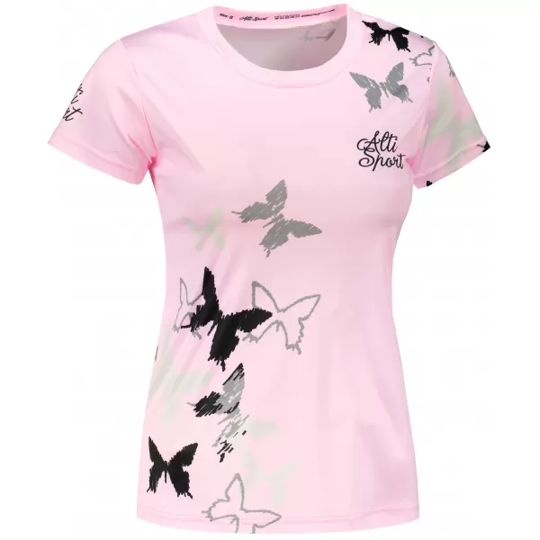  Tricou funcțional premium pentru femei ALTISPORT VOJ/ALW002TR01 ROZ DESCHIS 