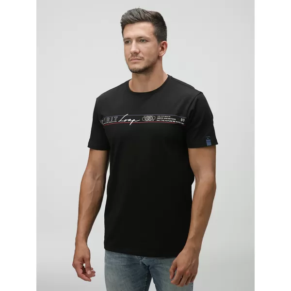  Tricou pentru bărbați LOAP ALPACO CLM2358 NEGRU 