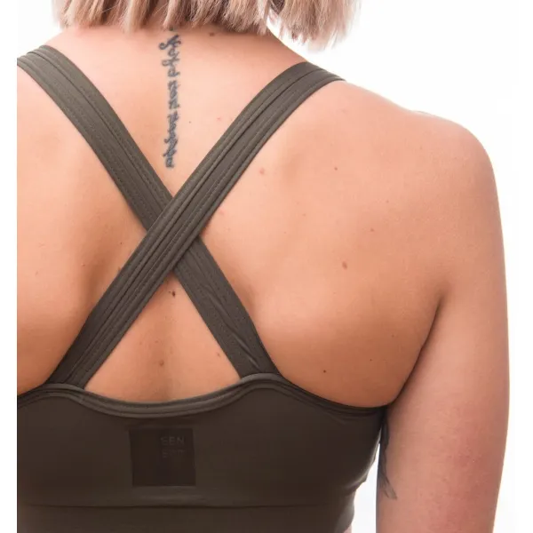  Sutien de damă SENSOR INFINITY ECO OLIVE GREEN 