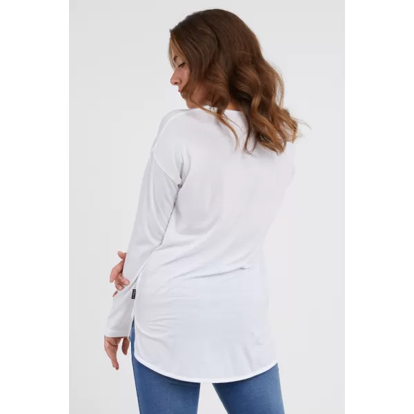 Tricou de damă cu mâneci lungi SAM 73 SHERRI WT 897 ALB 