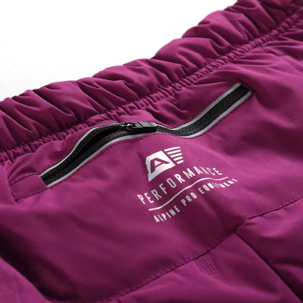  Pantalonii pentru doamne ALPINE PRO GUBERA LPAB664 VIOLET 