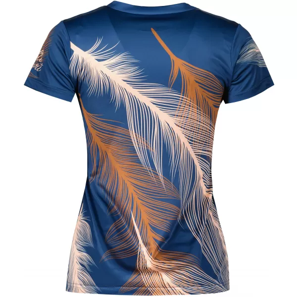  Tricou funcțional premium pentru femei ALTISPORT VOJ/ALW001TR01 BLEUMARIN/MARO 
