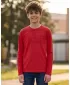 Tricou băiat cu mâneci lungi SAM 73 CELDOR KT 501 ROŞU