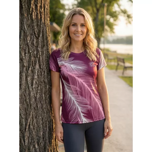  Tricou funcțional premium pentru femei ALTISPORT VOJ/ALW001TR01 FUCSIE 