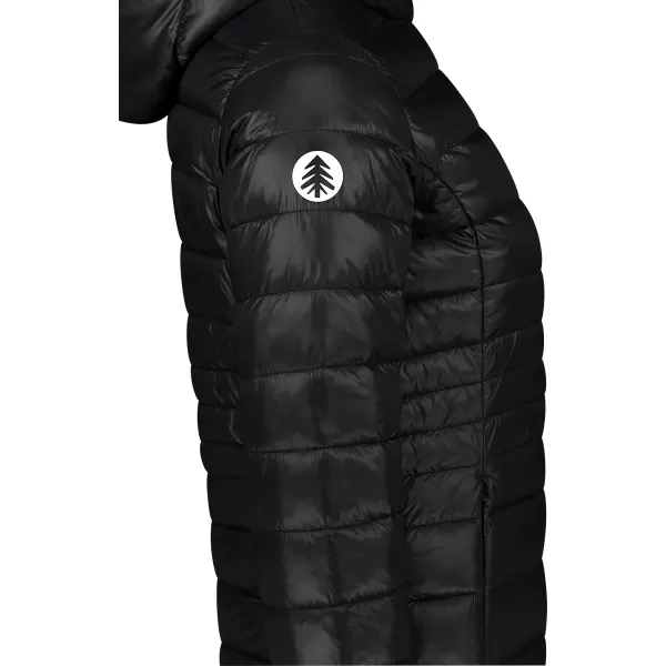  Geaca matlasata de dama NORDBLANC SPARKLE NBWJL7947 NEGRU 