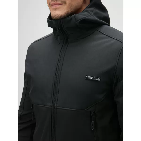  Jachetă softshell pentru bărbați LOAP LUPP XLM2303 NEGRU 