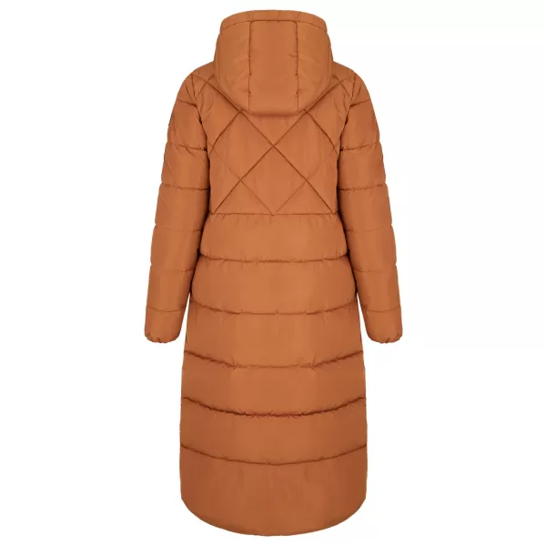  Palton de damă LOAP TARVISIA CLW23107 PORTOCALE 