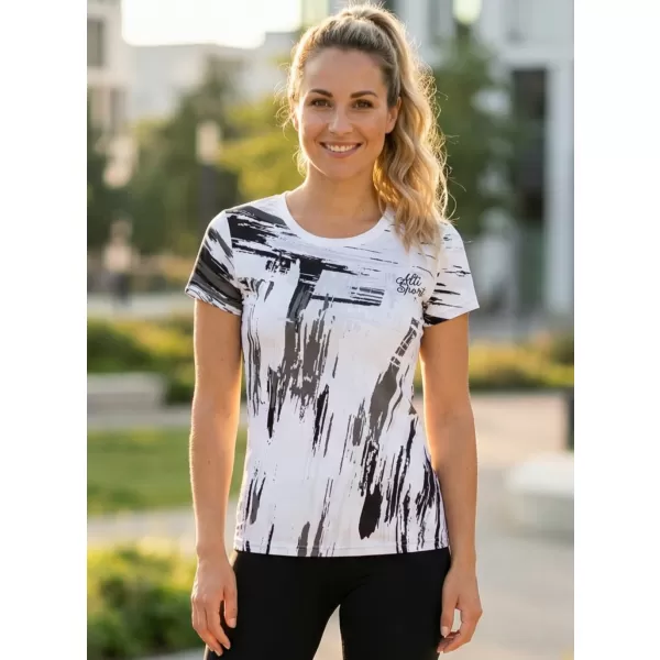  Tricou funcțional premium pentru femei ALTISPORT VOJ/ALW010TR01 ALB 