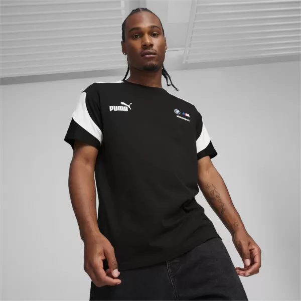  Tricou pentru bărbați PUMA BMW MMS MT7+ TEE 624141-01 NEGRU 