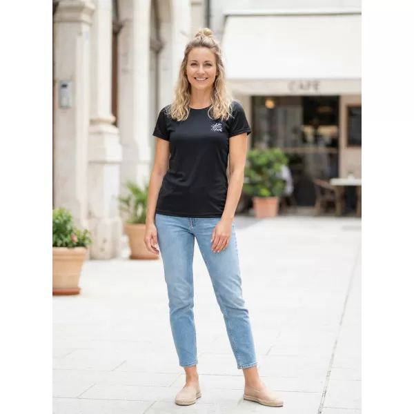  Tricou funcțional premium pentru femei ALTISPORT VOJ/ALW000TR01 NEGRU 
