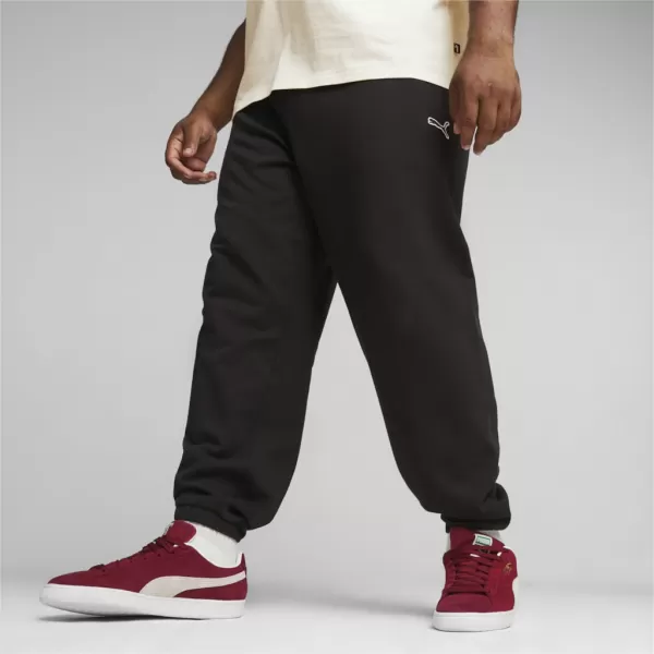  Pantaloni de trening pentru bărbați PUMA BETTER ESSENTIALS SWEATPANTS 675980-01 NEGRU 