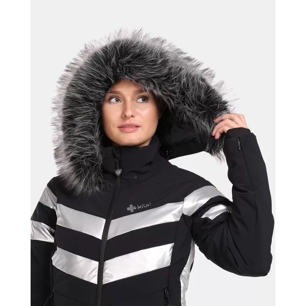  Jachetă de schi pentru femei KILPI LTD ASTER-W UL0141KI NEGRU 