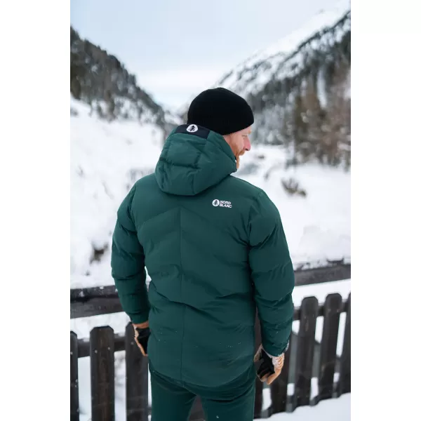  Geaca de iarna pentru barbati NORDBLANC BRILLIANCY NBWJM7926 VERDE ÎNCHIS 