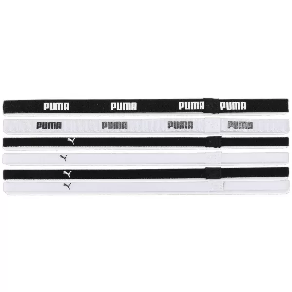  Bentita de dama PUMA AT SPORTBANDS (6PCS) 053452-09 NEGRU 
