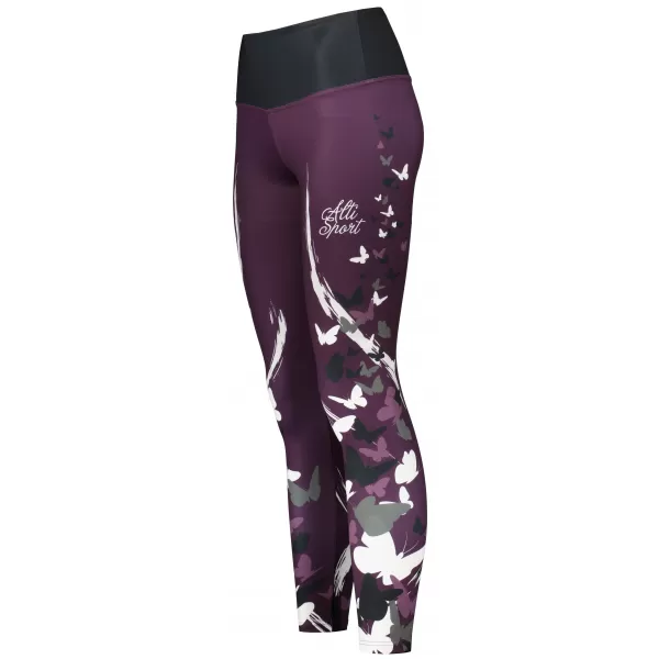  Jambiere lungi premium de damă ALTISPORT VOJ/ALW022LEG01 VIOLET 