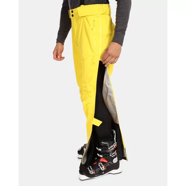  Pantaloni de schi pentru bărbați KILPI LAZZARO-M UM0401KI CHIHLIMBAR 