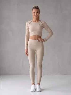 Jambiere lungi premium de damă ALTISPORT VOJ/ALW021LEG01 MARO