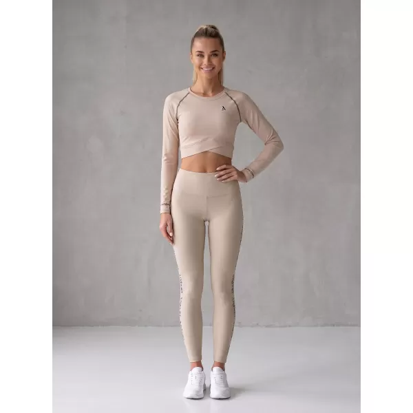  Jambiere lungi premium de damă ALTISPORT VOJ/ALW021LEG01 MARO 