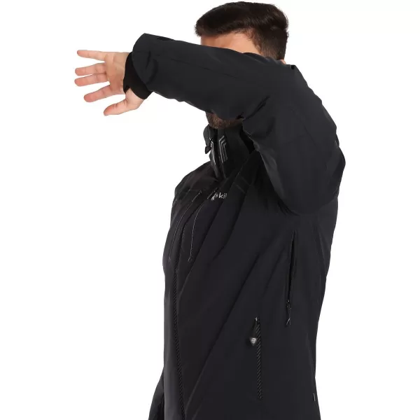  Jachetă de schi pentru bărbați KILPI LTD ASTER-M UM0141KI NEGRU 