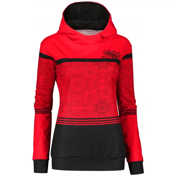  Hanorac premium pentru femei ALTISPORT VOJ/ALW023MI01 ROȘU 