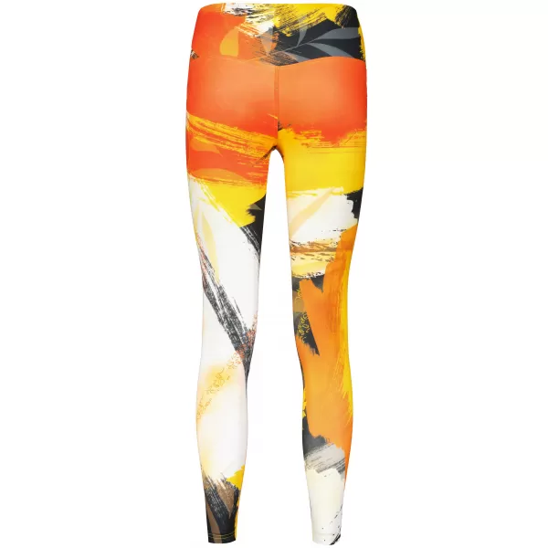  Jambiere lungi premium de damă ALTISPORT VOJ/ALW019LEG01 PORTOCALE 