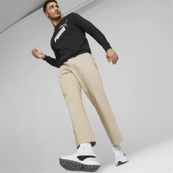  Hanorac pentru bărbați PUMA ESS+ 2 COL BIG LOGO CREW 586763-61 NEGRU 