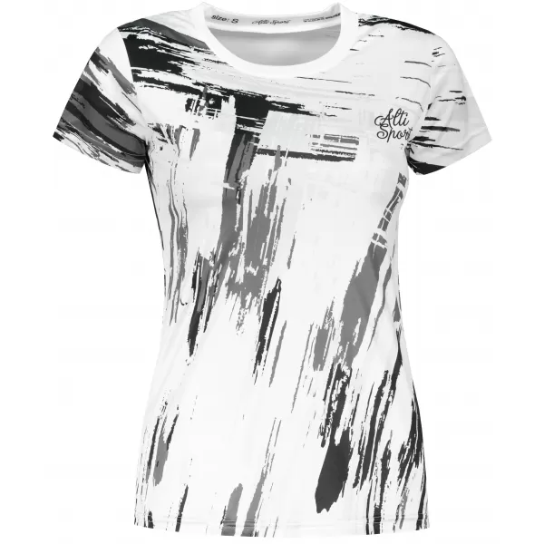  Tricou funcțional premium pentru femei ALTISPORT VOJ/ALW010TR01 ALB 