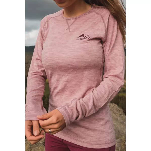  Tricou termic de damă HUSKY MEROW L ROZ DECOLORAT 