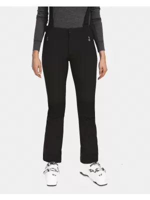 Pantaloni de schi softshell pentru femei KILPI DIONE-W UL0408KI NEGRU