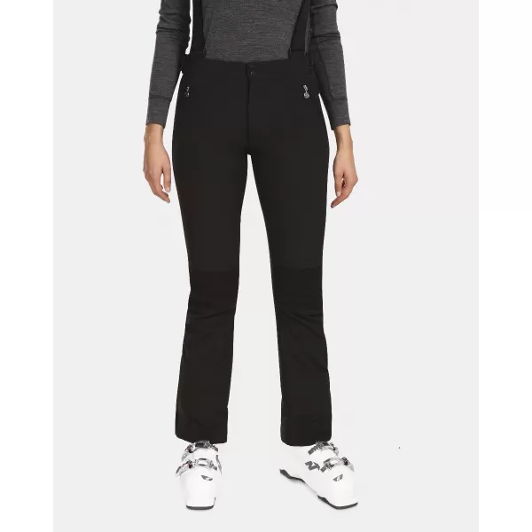  Pantaloni de schi softshell pentru femei KILPI DIONE-W UL0408KI NEGRU 