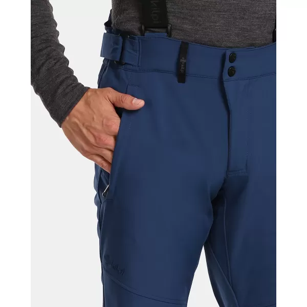  Pantaloni de schi pentru bărbați KILPI RHEA-M UM0409KI ALBASTRU ÎNCHIS 