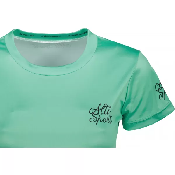  Tricou funcțional premium pentru femei ALTISPORT VOJ/ALW000TR01 TURCOAZ 