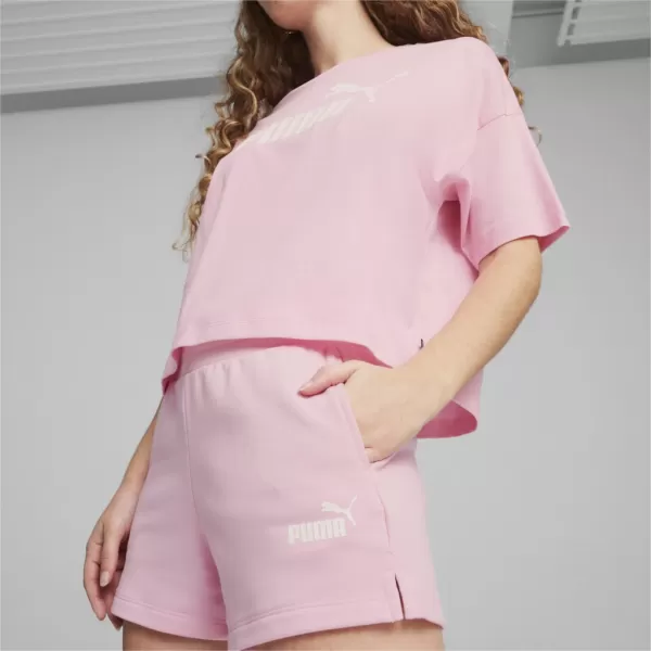 Pantaloni scurți de damă PUMA ESS 4 SWEAT SHORTS 586825-30 ROZ 