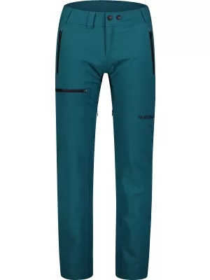 Pantaloni de exterior impermeabili pentru femei NORDBLANC PEACEFUL NBFPL7961 VERDE