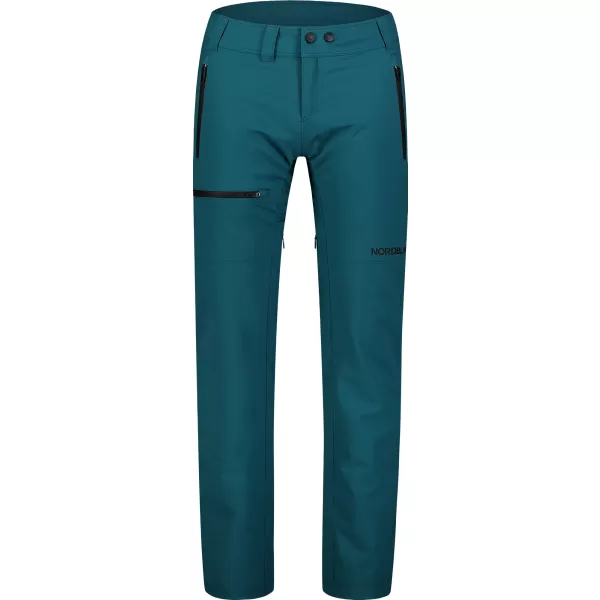  Pantaloni de exterior impermeabili pentru femei NORDBLANC PEACEFUL NBFPL7961 VERDE 