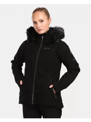 Jachetă de schi pentru femei KILPI EMILIN-W UL0110KI NEGRU