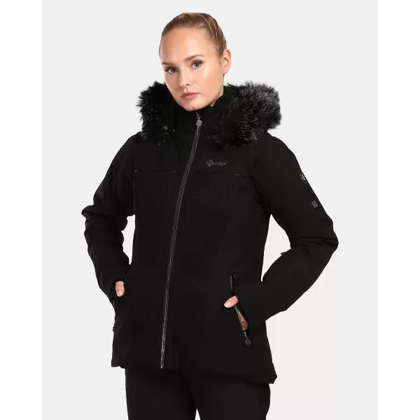  Jachetă de schi pentru femei KILPI EMILIN-W UL0110KI NEGRU 